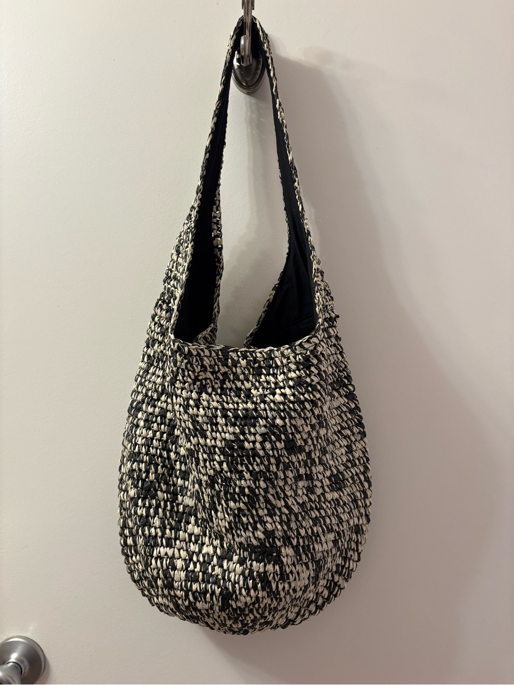 Banana Republic Women’s Raffia Tote Woven Straw Hobo Bag